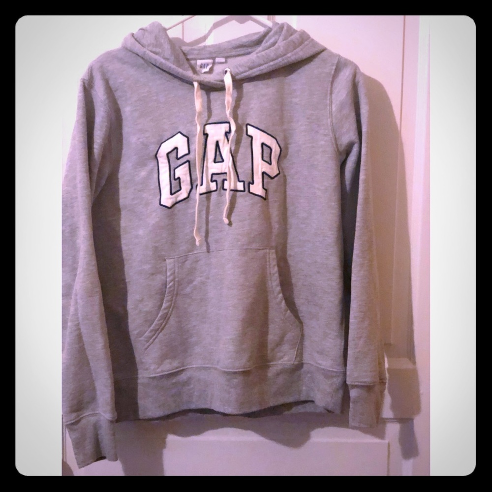 Grey GAP sweatshirt with hoodie, like new